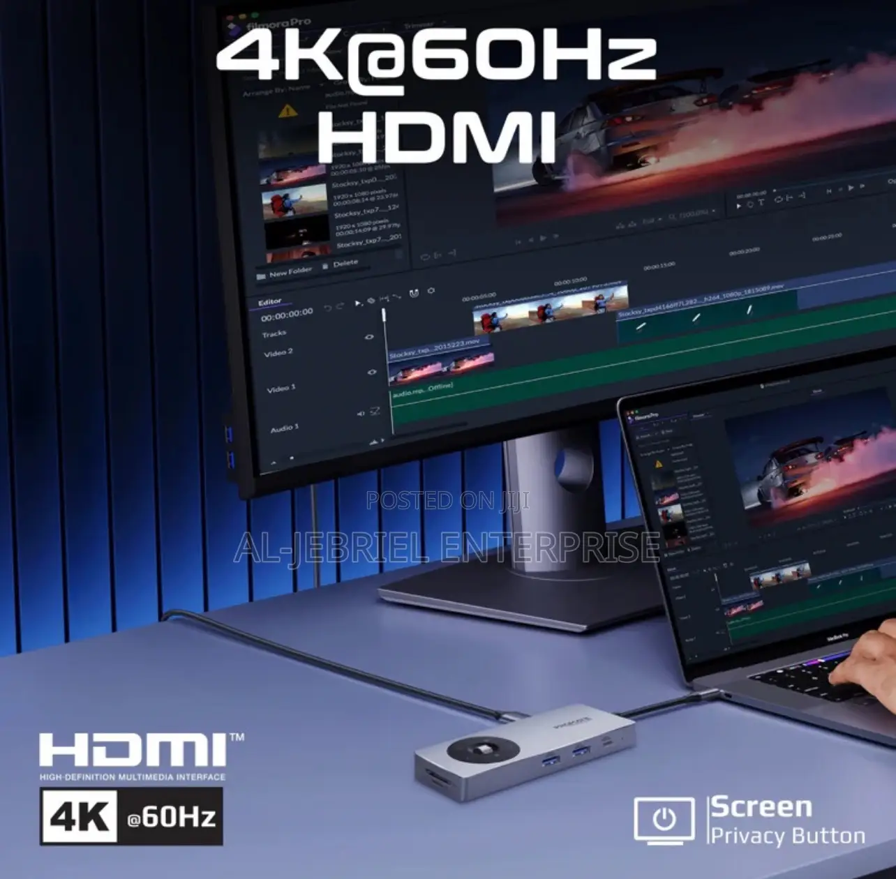 Comandhub-Pro Promate 14-in-1 Multiport High-Speed USB-C Hub