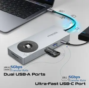 Comandhub-Pro Promate 14-in-1 Multiport High-Speed USB-C Hub