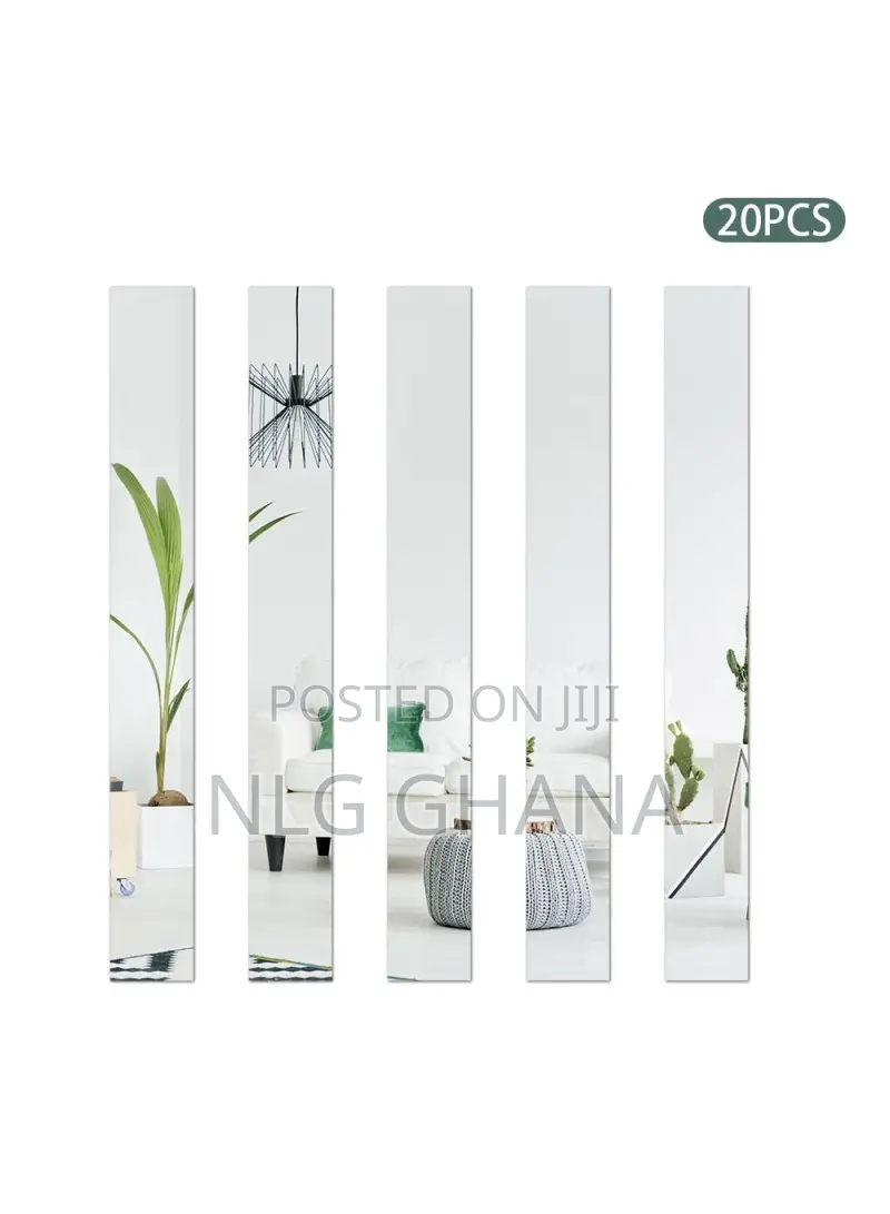 Self-Adhesive Acrylic Mirror Wall Stickers Rectangle Decorat Tvx16543