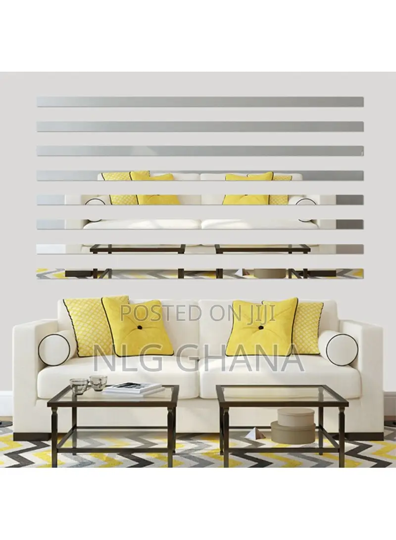 Self-Adhesive Acrylic Mirror Wall Stickers Rectangle Decorat Tvx16543