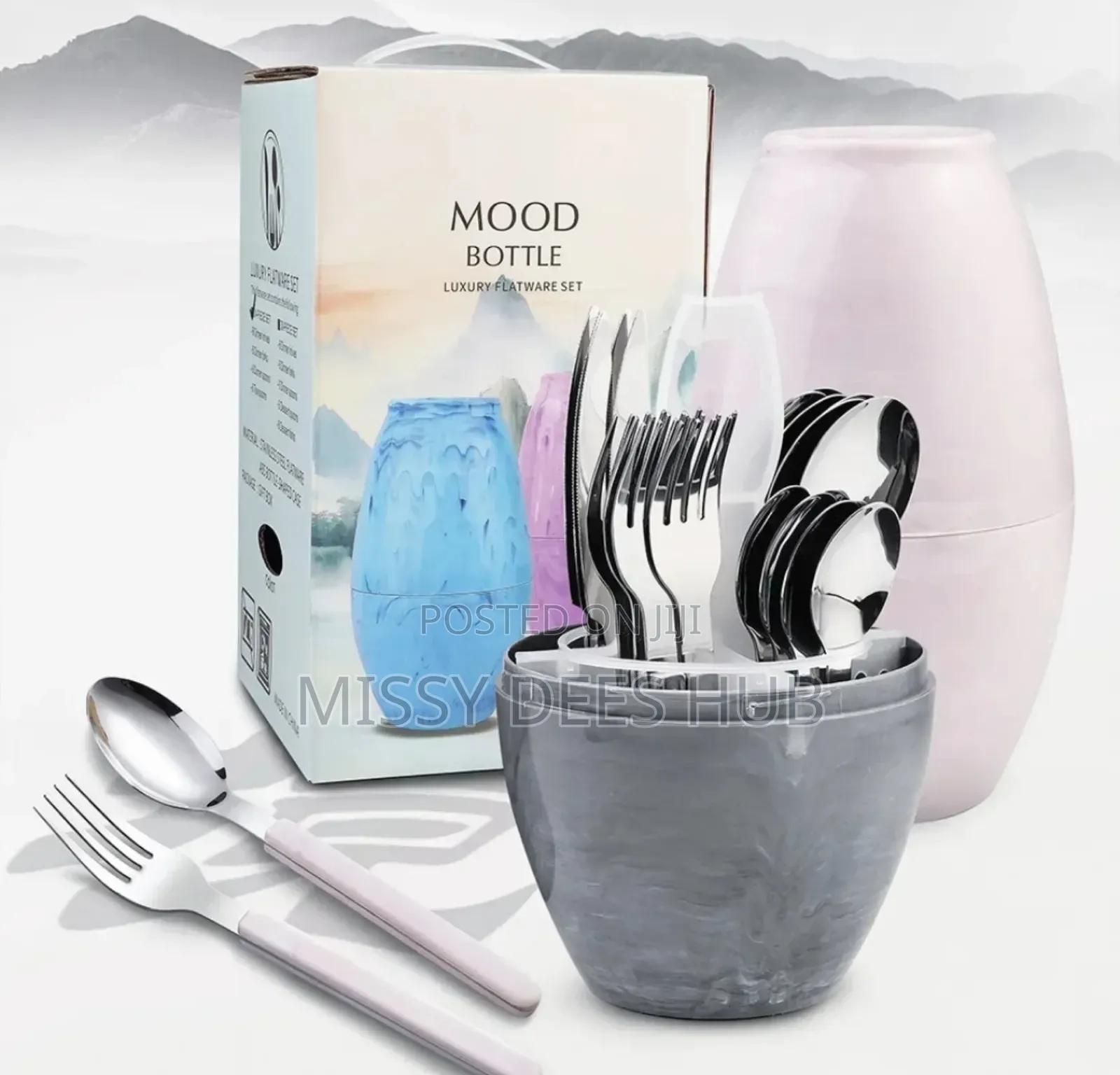 Mood Bottle Cutlery Set