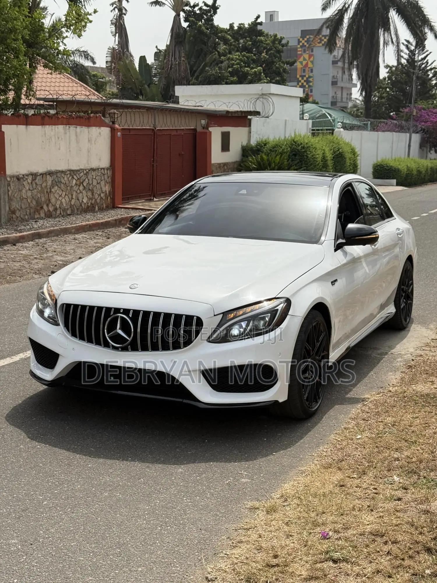 Mercedes-Benz C43 4Matic Sedan AWD (3.0L V6 9AM) 2017 White