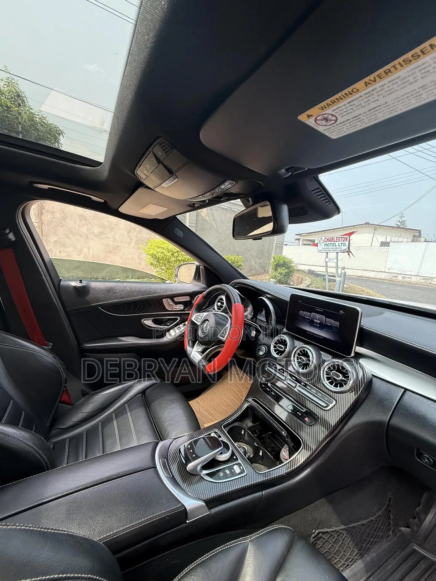 Mercedes-Benz C43 4Matic Sedan AWD (3.0L V6 9AM) 2017 White