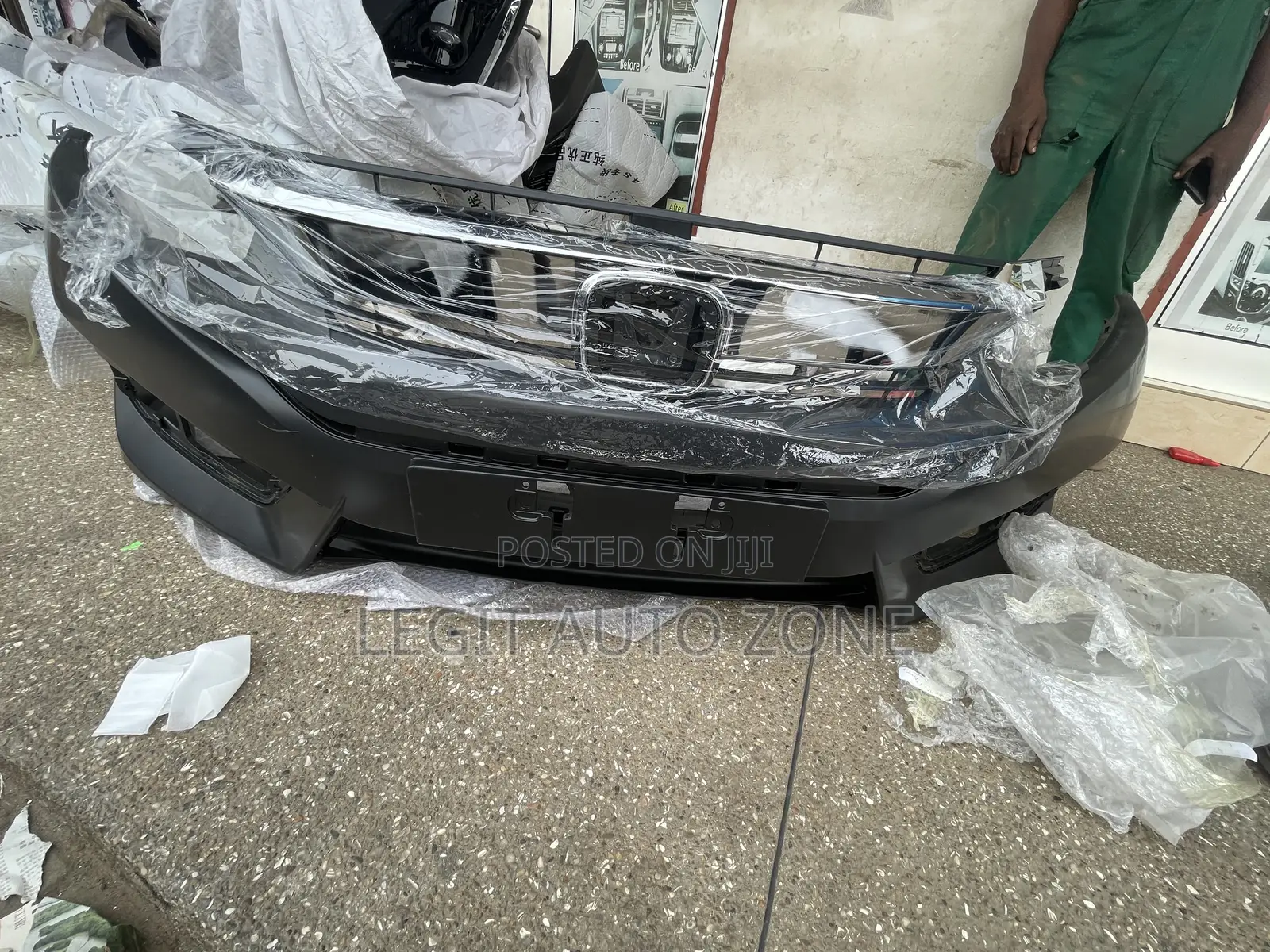 Honda Civic 2016,2018,2017 Front Bumper Complete