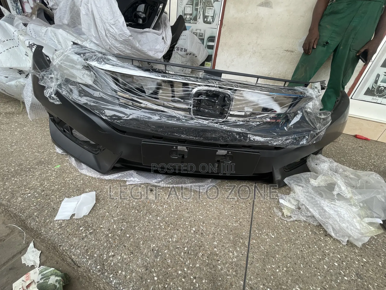 Honda Civic 2016,2018,2017 Front Bumper Complete