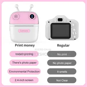 Kid's Camera With Printer