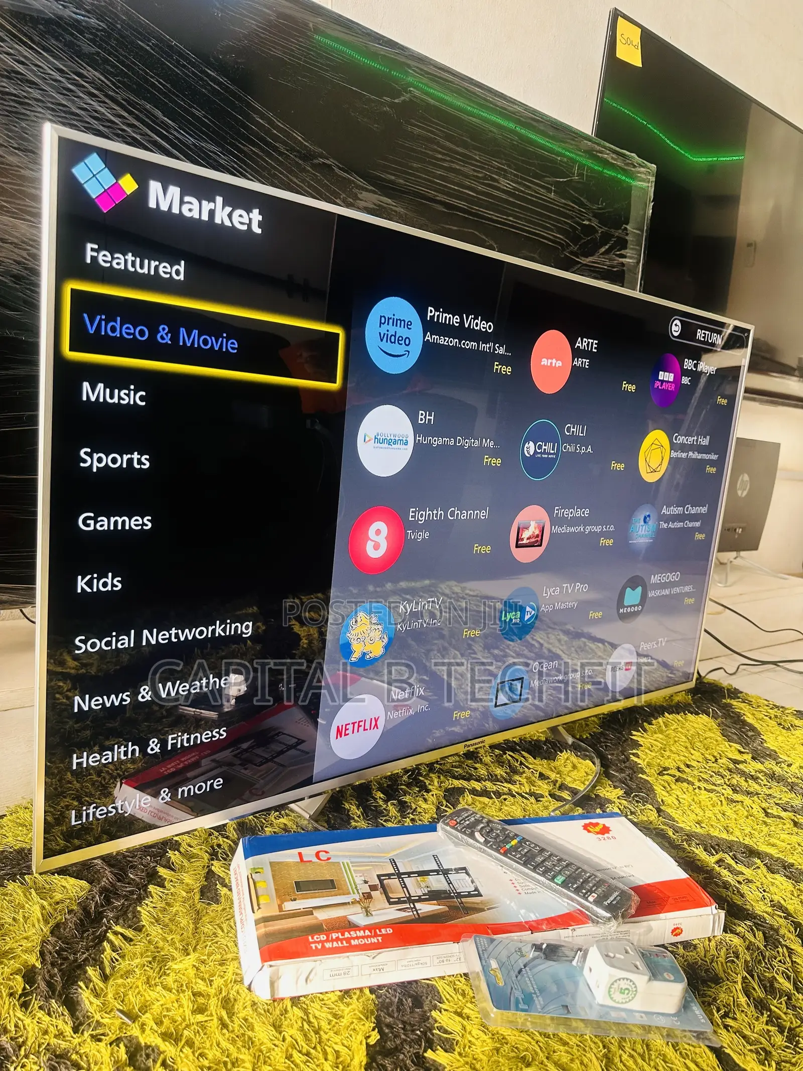 New Arrivals: 55inches Digital Satellite Smart Panasonic