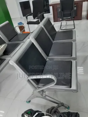 Waitng Chair/ Visitors Chair 3 Black
