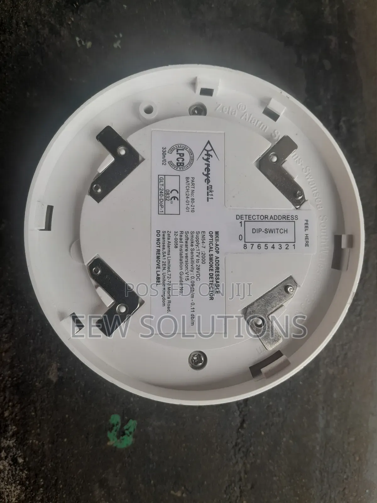 Zeta Fyreye Mkii Addressable Smoke Detector