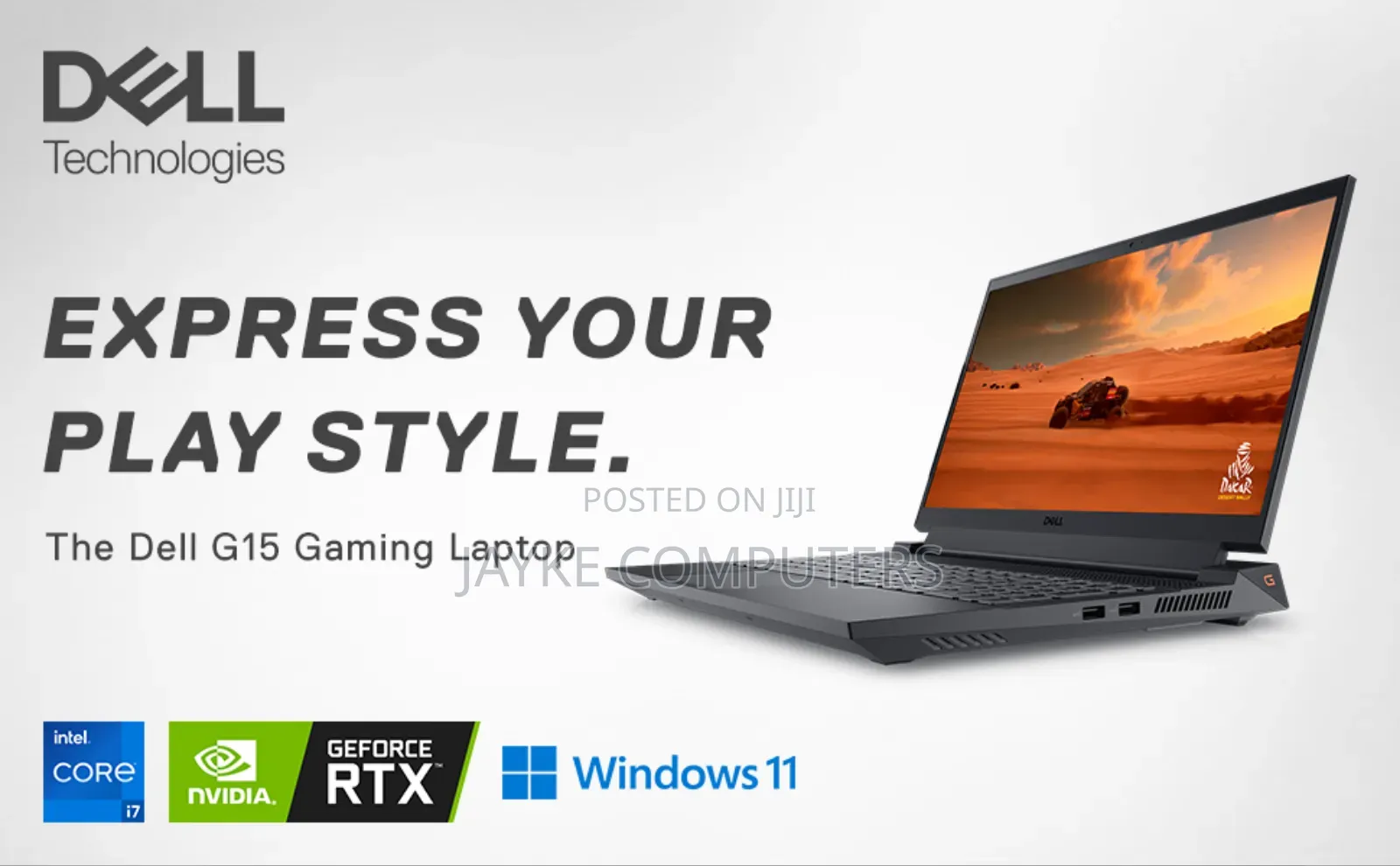 New Laptop Dell G15 5535 32GB Intel Core I7 SSD 1T