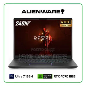New Laptop Dell Alienware M16 R2 32GB Intel Core Ultra 7 SSD 1T