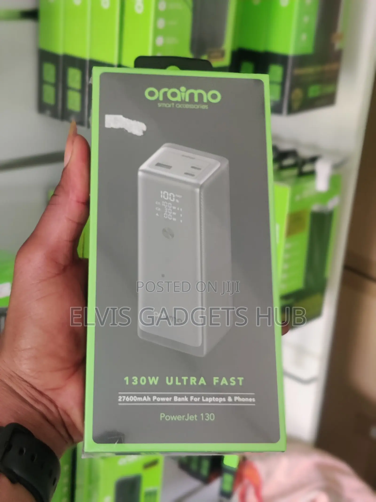 Oraimo Powerjet 130 27600mah 130w Power Bank