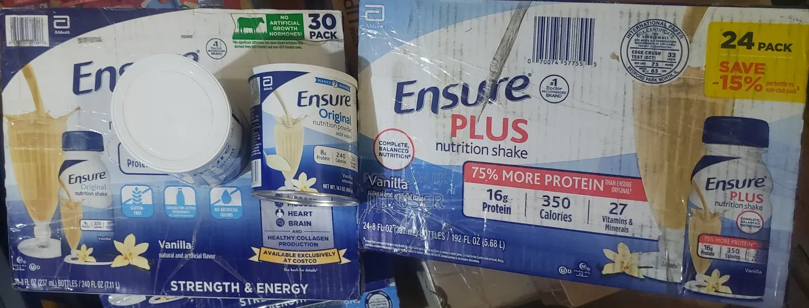 Ensure Original 830, Ensure Plus 1000