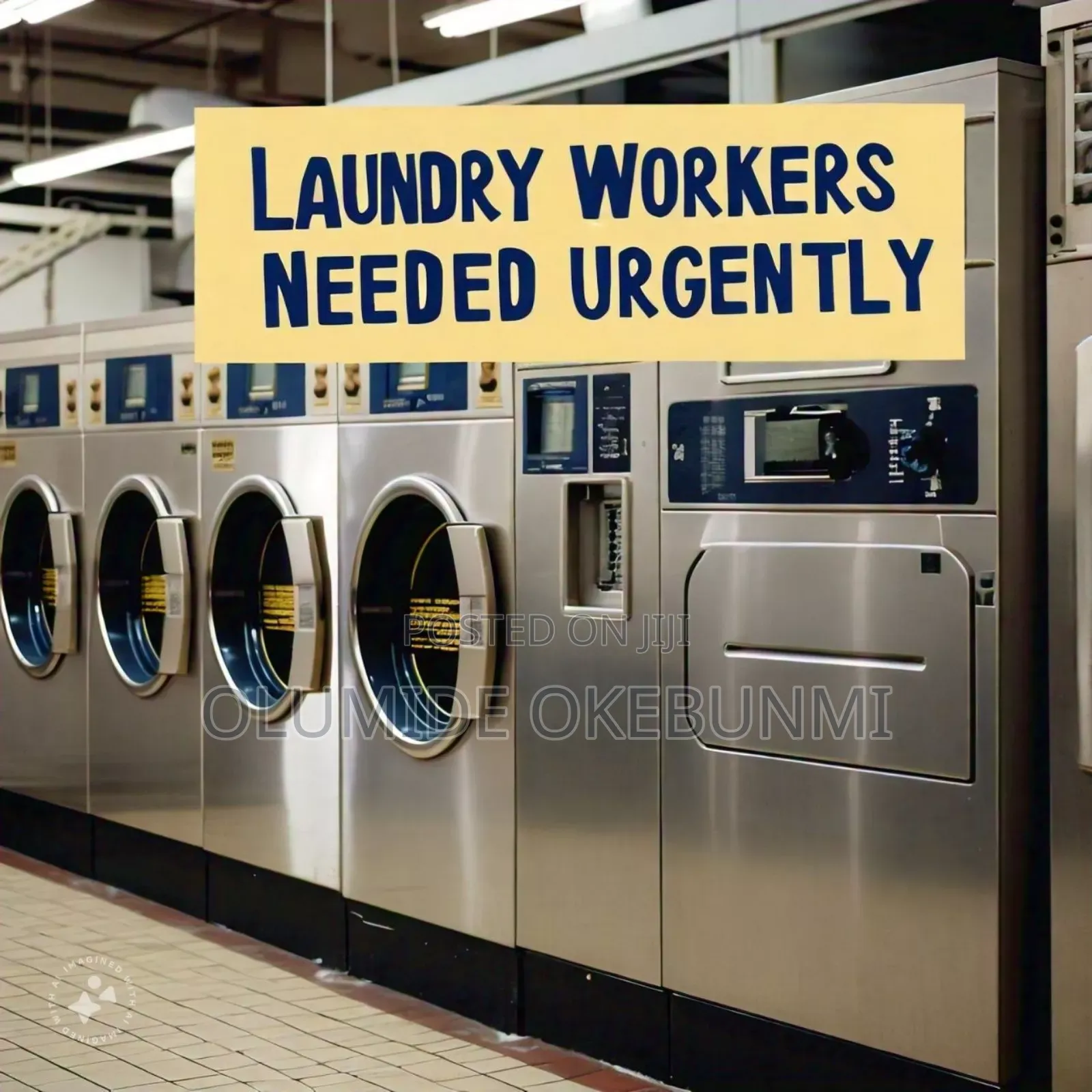 Laundry Workers Needed Urgently Call