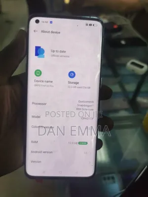Oppo Find X3 Pro 256 GB Black