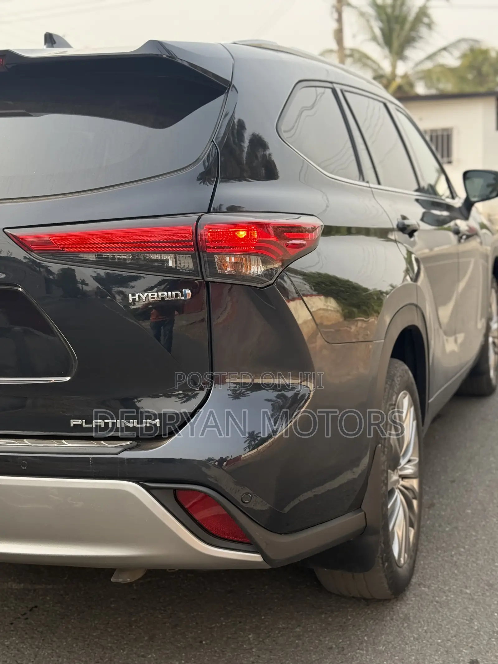 Toyota Highlander Platinum 2021 Black