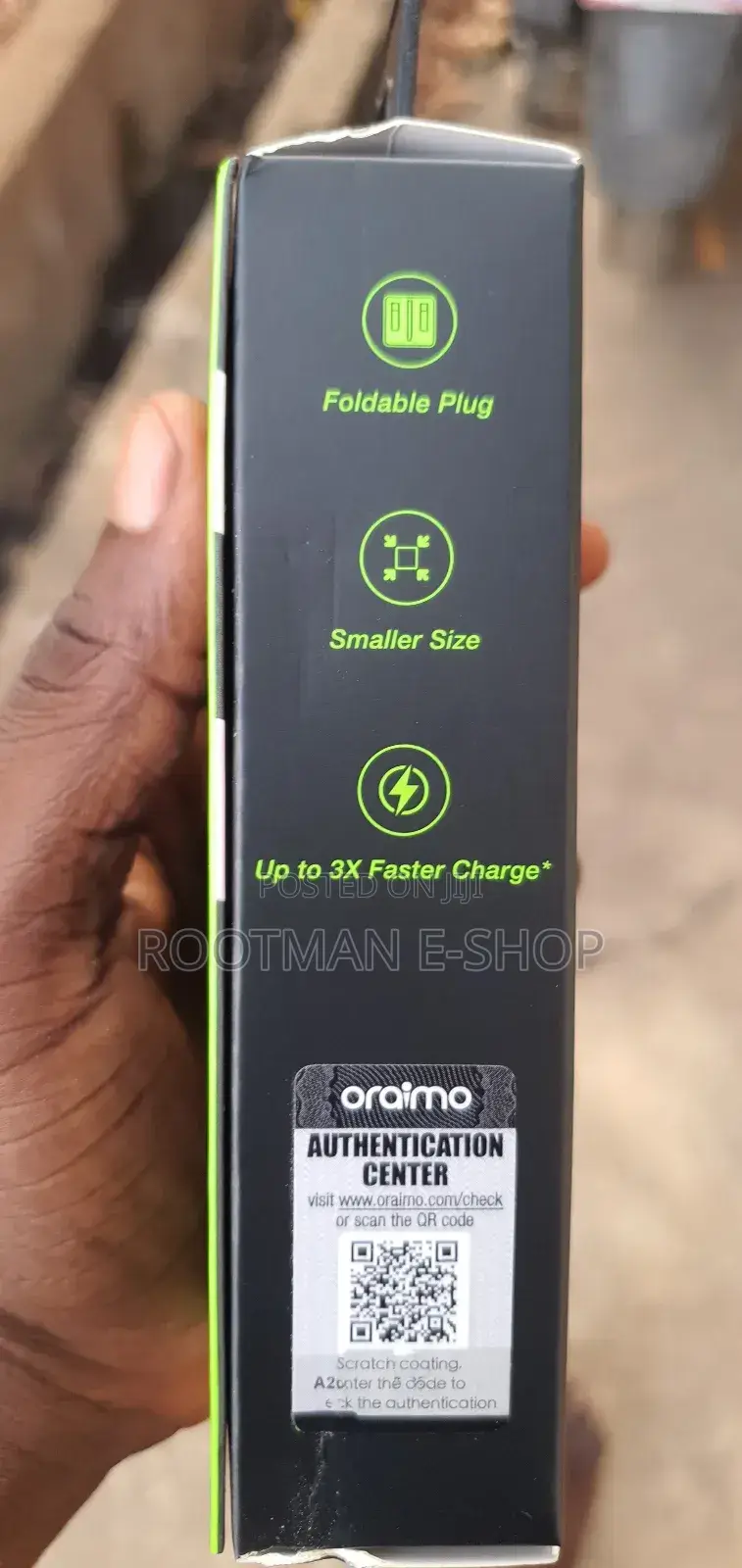 Oraimo Powercube Type-C to Lightning Cable and Charger