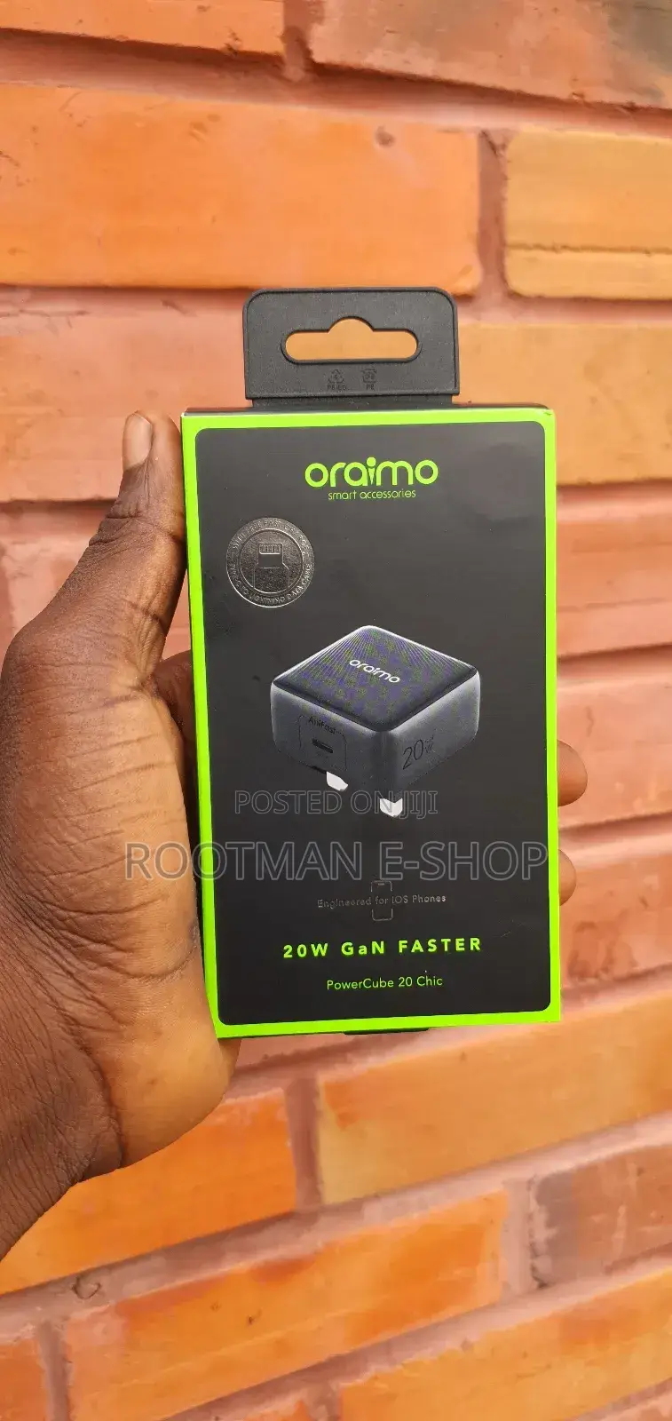 Oraimo Power Cube ( Apple Lighting Charger )