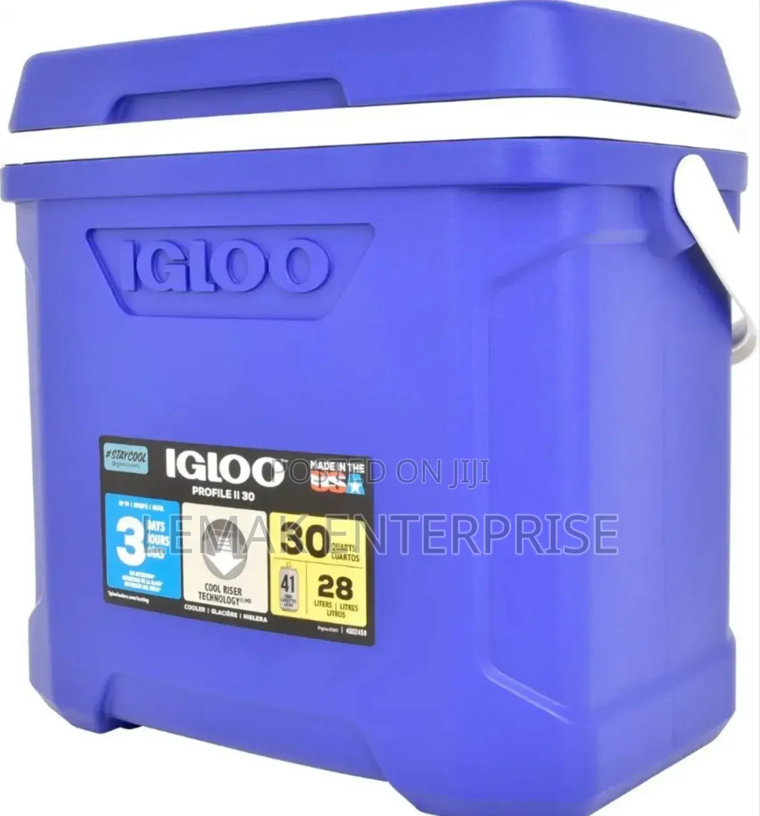Igloo 30qt Insulated Cooler Ice Chest