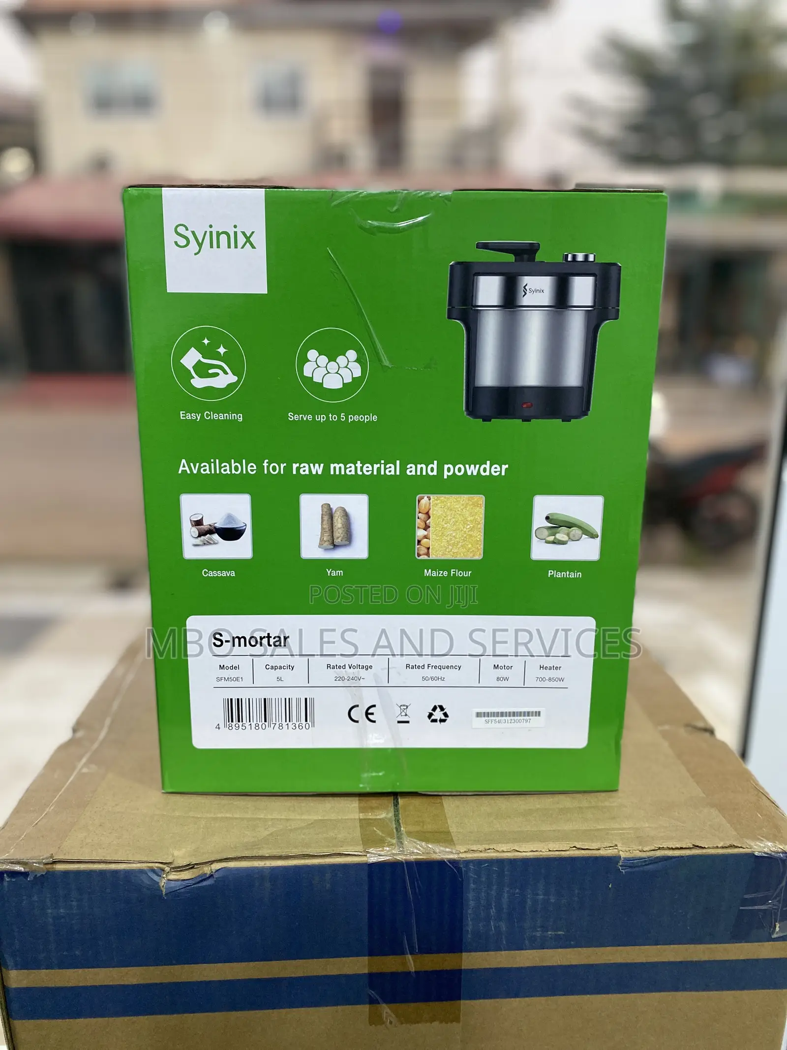 Syinix Swallow Maker (S-Mortar)/ Fufu Maker