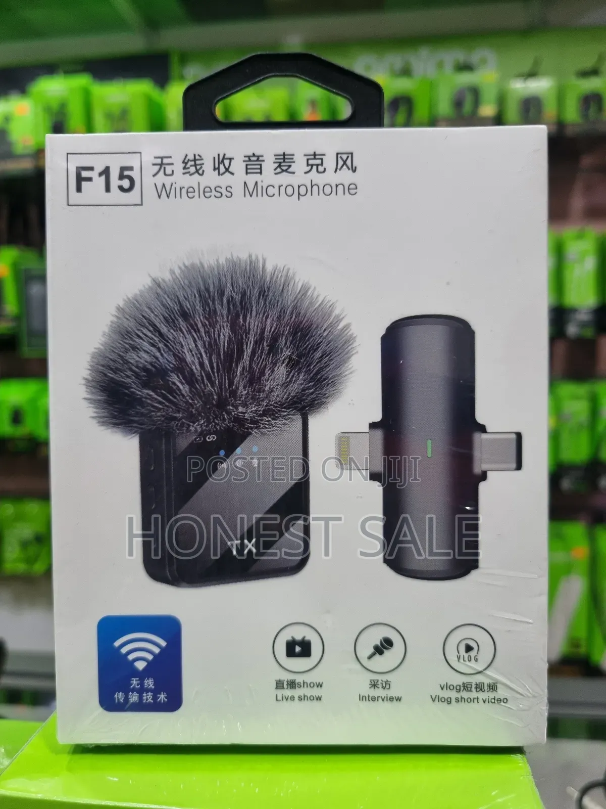 F15 Single Lapel Microphone