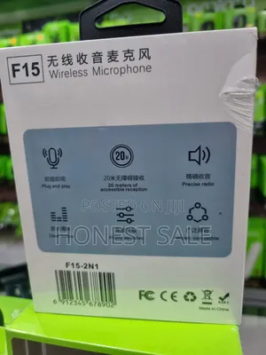 F15 Single Lapel Microphone