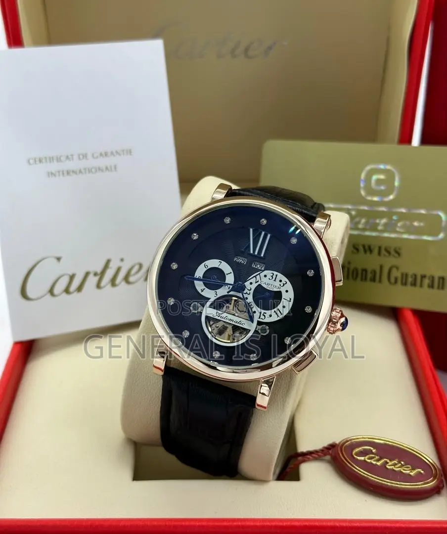 Mechanical/ Engine Leather Watch