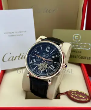 Mechanical/ Engine Leather Watch