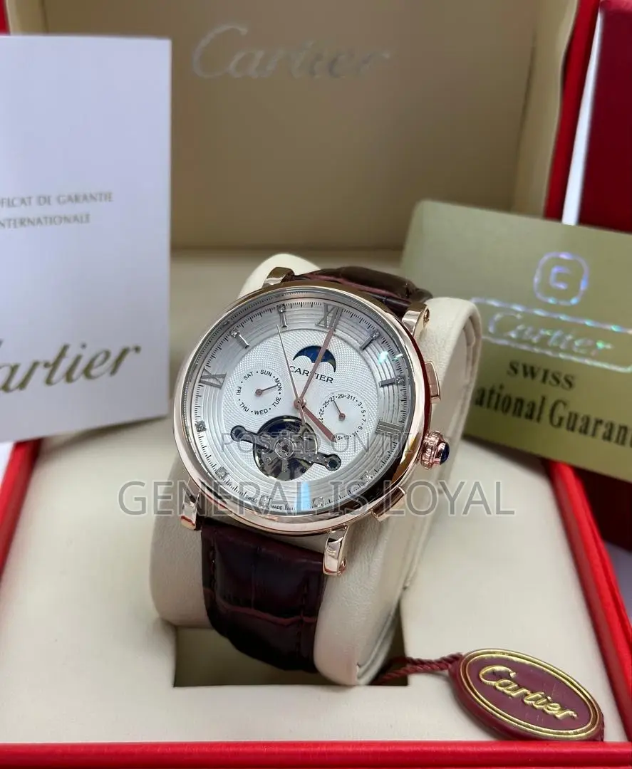 Mechanical/ Engine Leather Watch