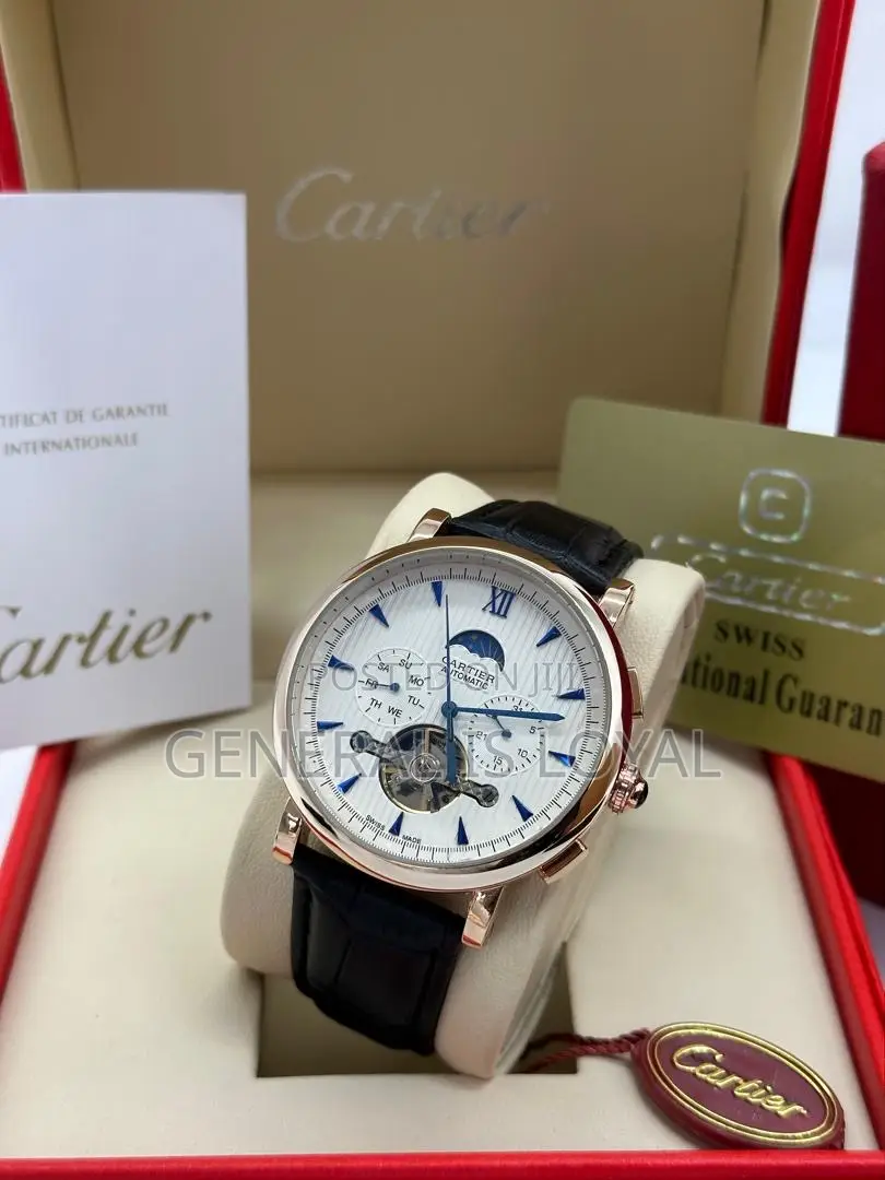 Mechanical/ Engine Leather Watch