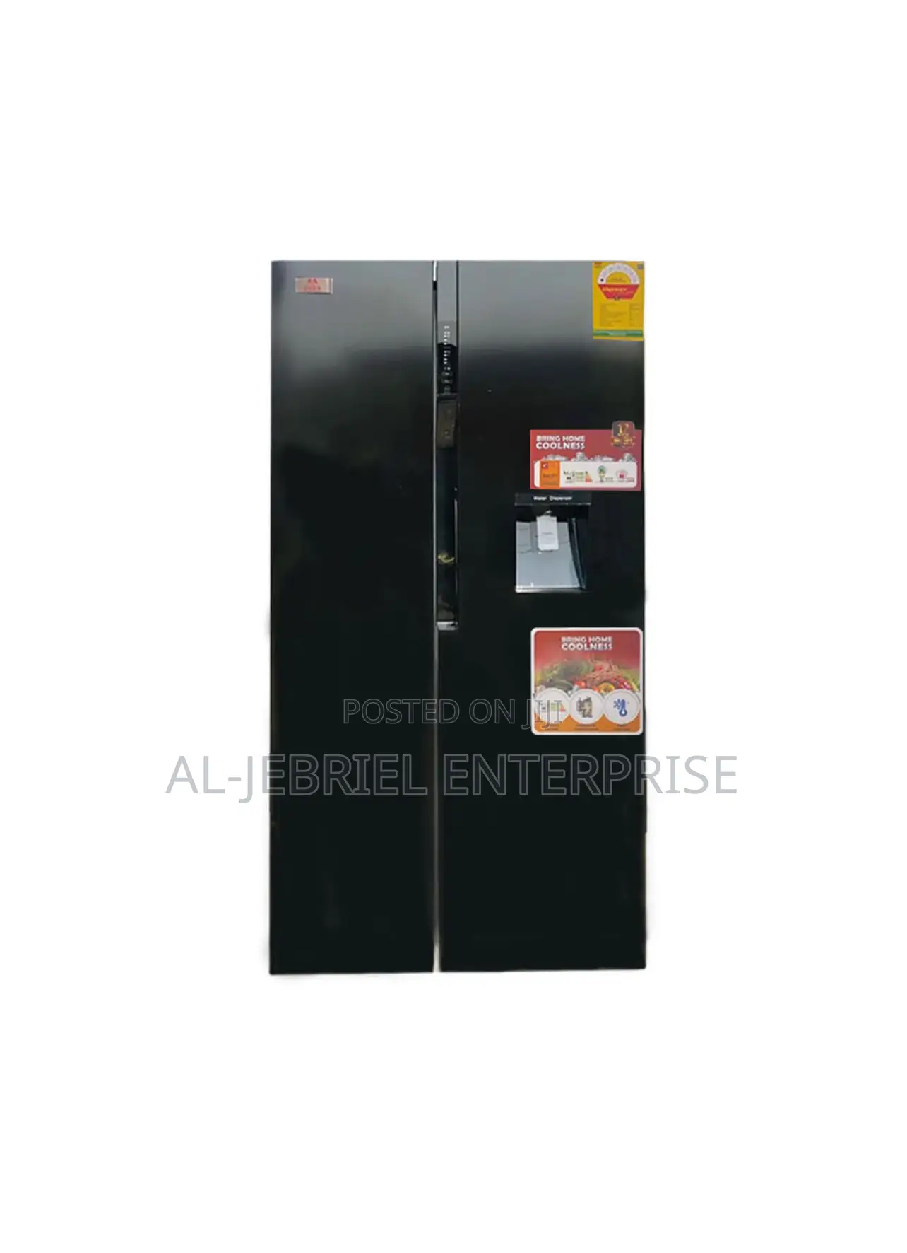 Zara 527 Litres Side by Side Fridge With Water Dispenser