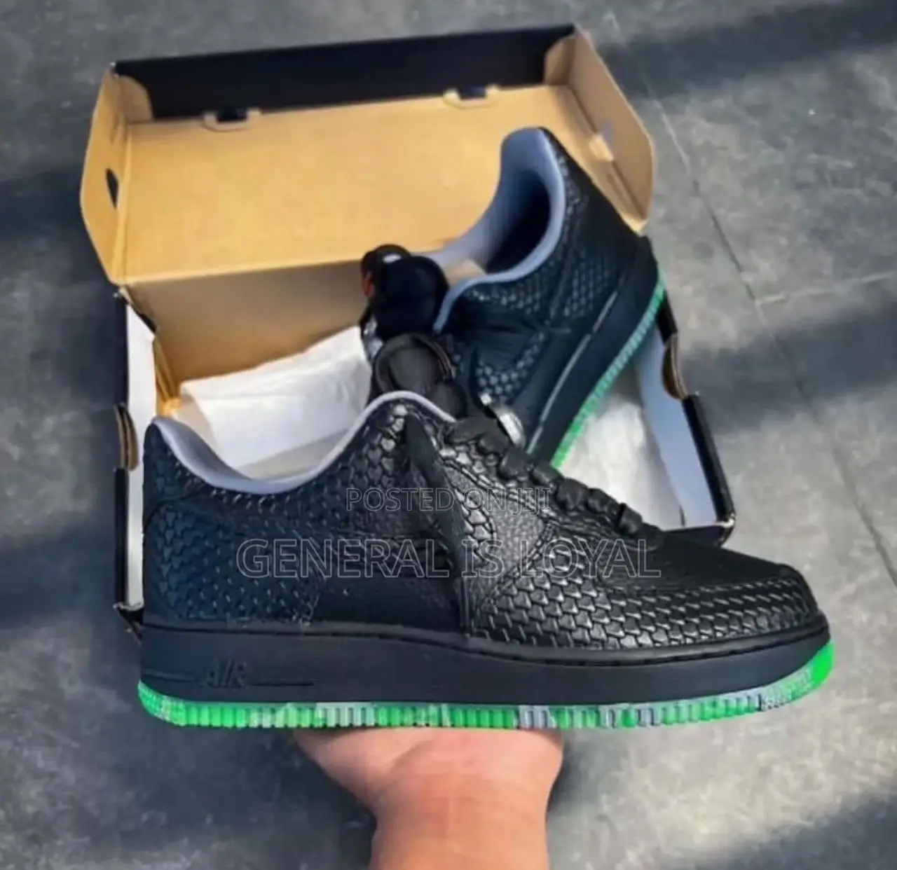 Nike Air Force 1 0’7 Premium M-Black/Smoke