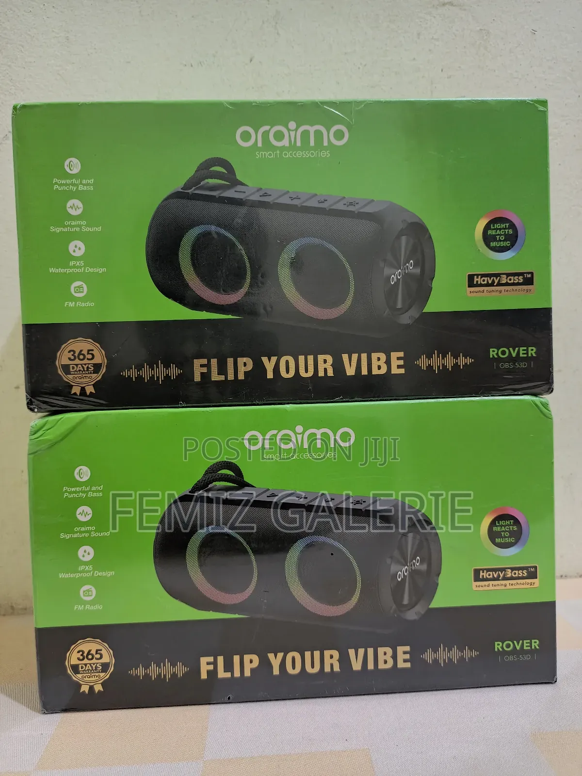 Oraimo Rover 12w Fm Wireless Speaker