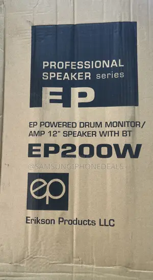 Ep Powered Drum Monitor/Amp 12" Speaker With Bt