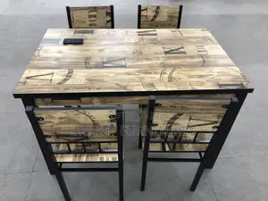 Importanted Wooden Dining Table With Four Chairs