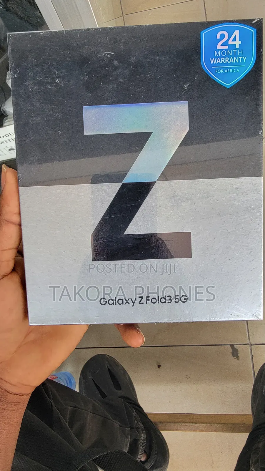 New Samsung Galaxy Z Fold3 5G 256 GB Black