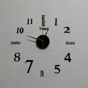 3d Wall Clock