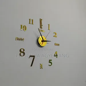 3d Wall Clock