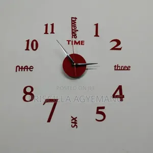 3d Wall Clock
