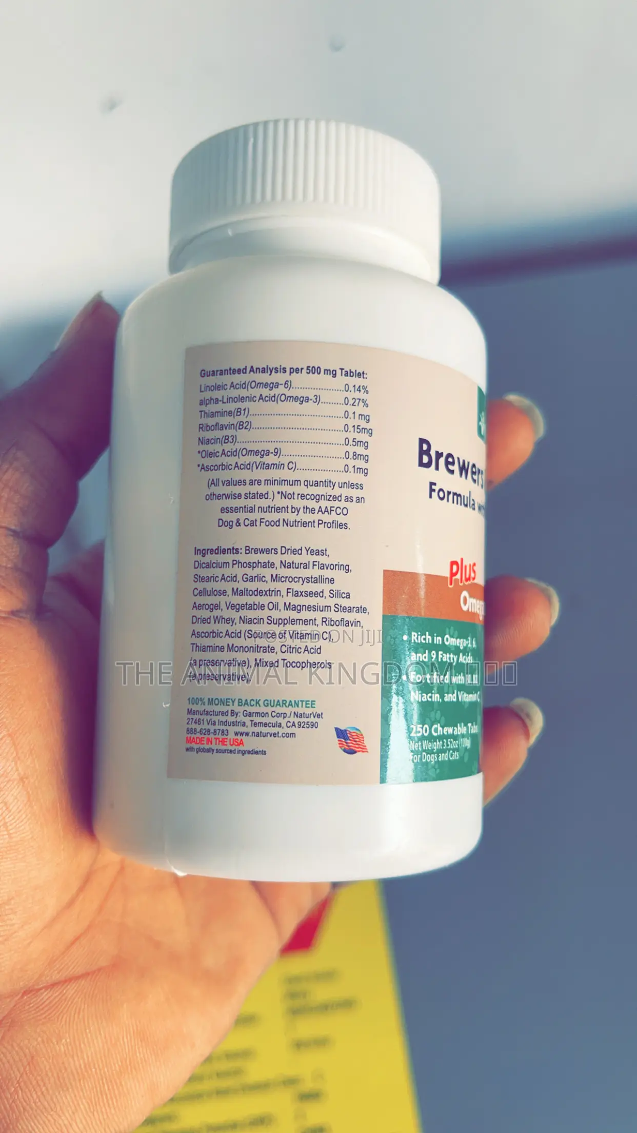 Brewers Dried Yeast Vitamins for Pets