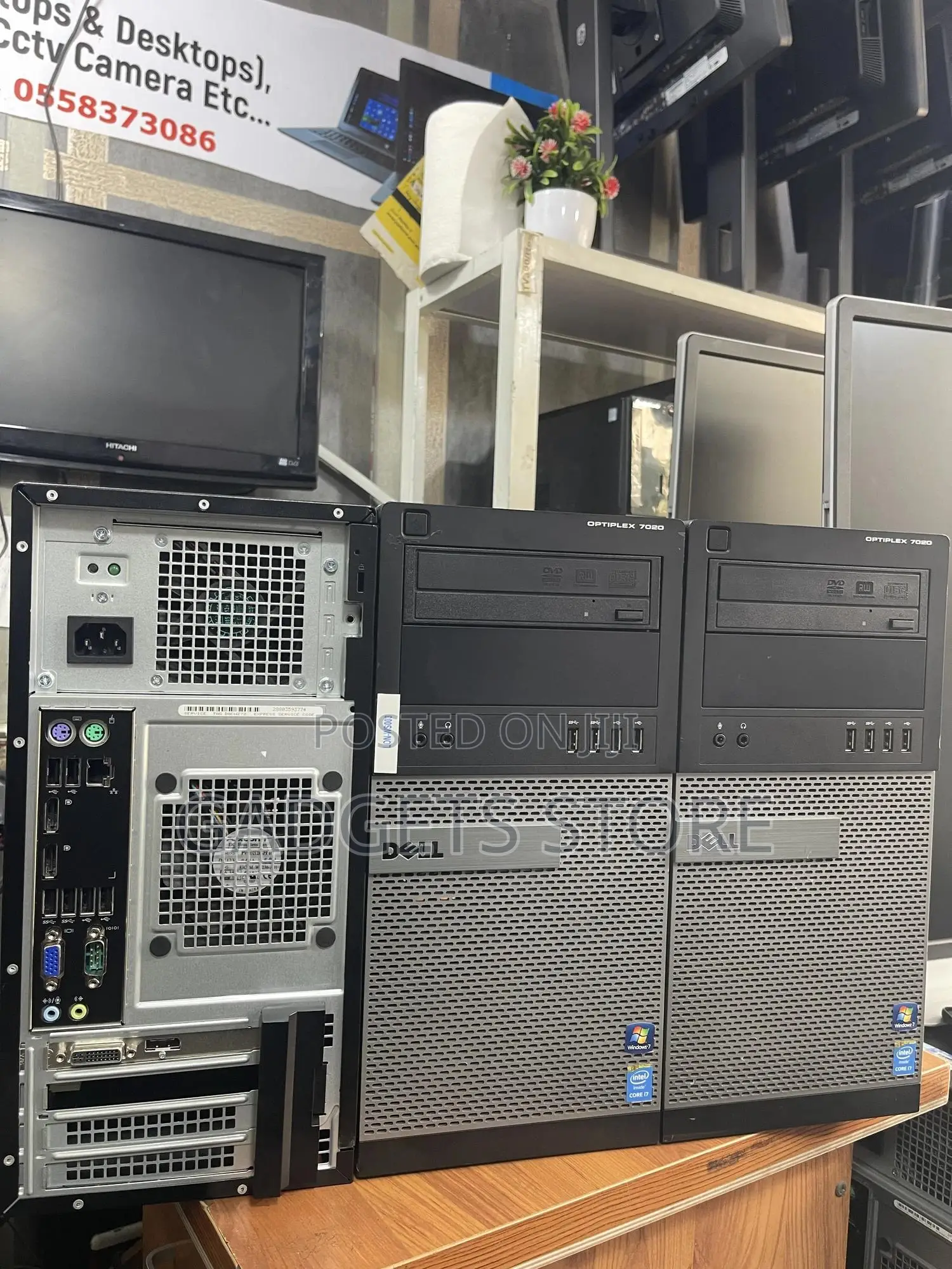 Desktop Computer Dell Optiplex 7020 16GB Intel Core i7 HDD 1T