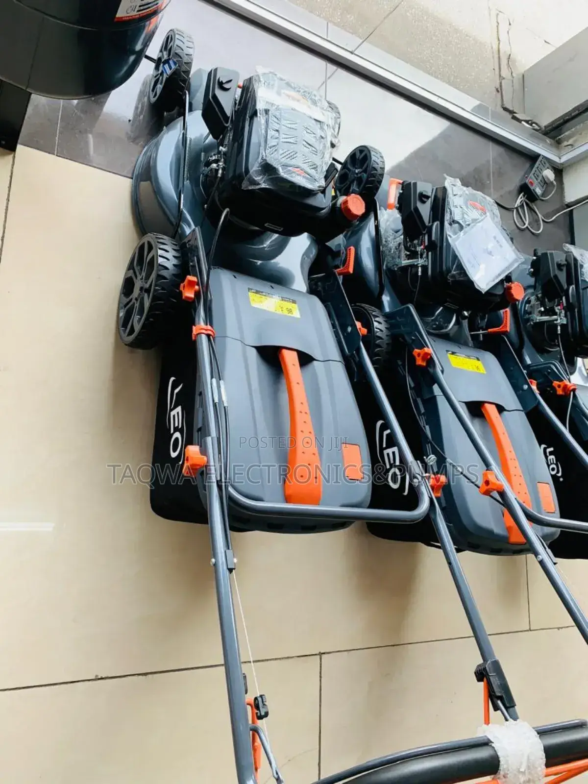 Cordless 5.5hp Leo Lm51z-2l Mower