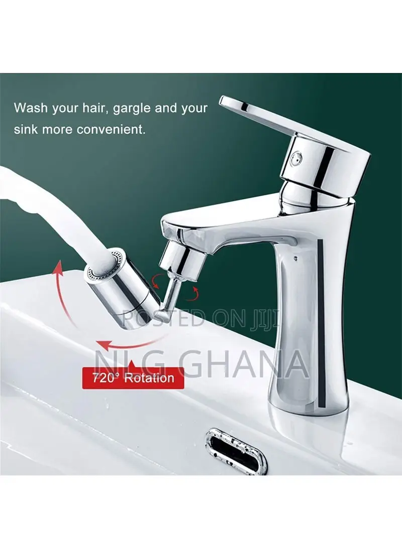 720° Splash Filter Faucet (L2.5 X W1 X H2.3)Inch