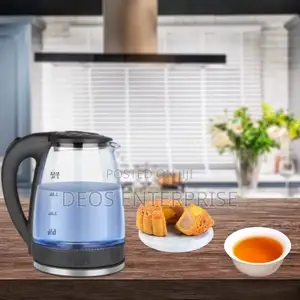 2L RAF Glass Kettle