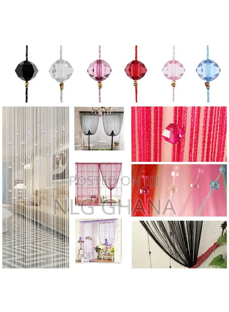 Acrylic Beads Line Curtain Hanging String Beads Curtain Tvx14502