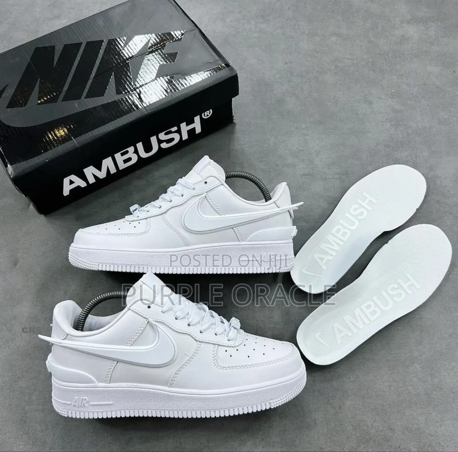 Nike Ambush White Sneakers for Modern Men