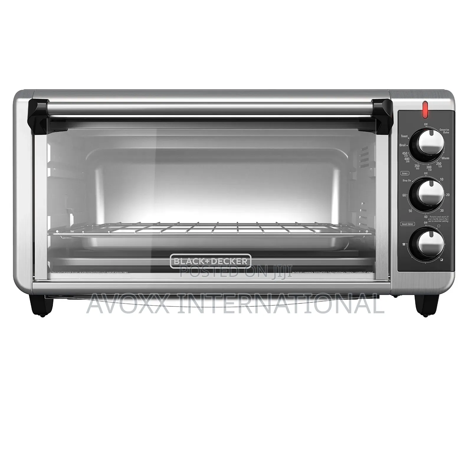 BLACK+DECKER 8-Slice Extra Wide Toaster Oven, 9"X13"