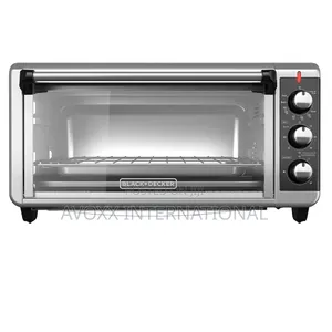 BLACK+DECKER 8-Slice Extra Wide Toaster Oven, 9"X13"