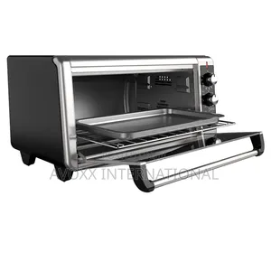 BLACK+DECKER 8-Slice Extra Wide Toaster Oven, 9"X13"