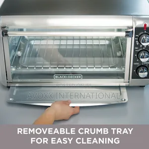 BLACK+DECKER 8-Slice Extra Wide Toaster Oven, 9"X13"